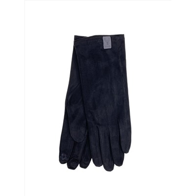 Перчатки осенние из мягкого трикотажа, цвет черный