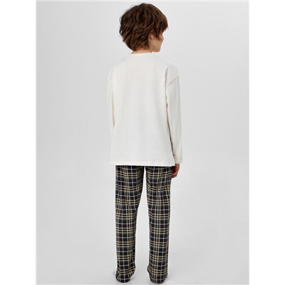 КОМПЛЕКТ ДЛЯ МАЛЬЧИКОВ (ЛОНГСЛИВ, БРЮКИ) 563334