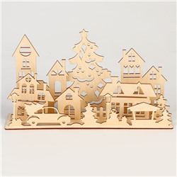 Заготовки для творчества. Украшение для дома «Новый год! Город»