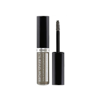 LUX visage Brow styler №01 Гель-корректор для бровей Латте 3 в 1 /6