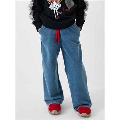 Брюки трикотажные для девочек