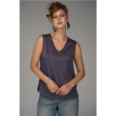 Топ Базовый – шёлк (графит)