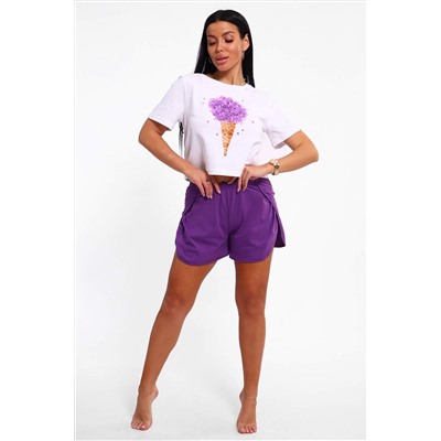 Пижама с шортами Сирень НАТАЛИ, 1103573