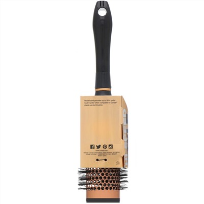 Conair, Медная коллекция, маленькая круглая щетка для быстрой сушки, 1 шт.