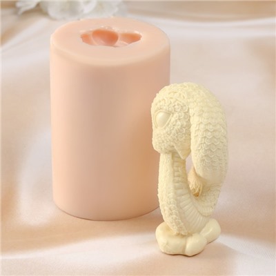 Силиконовый молд для заливки «Змейка», 5×5×9.5 см