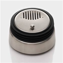 Кувшин для воды Magistro «Грация», 1.1 л, 10×24.5 см, с металлической крышкой, стекло, прозрачный