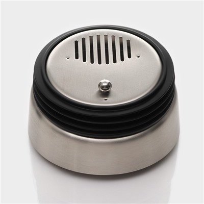 Кувшин для воды Magistro «Грация», 1.1 л, 10×24.5 см, с металлической крышкой, стекло, прозрачный