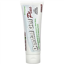 NutriBiotic, Dental Gel Plus, гель для зубов с отбеливающим эффектом, грушанка, 128 г (4,5 унции)
