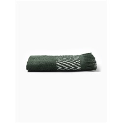 Полотенце махровое LoveLife «Танами» 70×130 см, зелёное, 100% хлопок, 430 г/м²