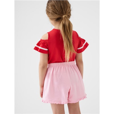 Шорты трикотажные для девочек, 2 шт в комплекте