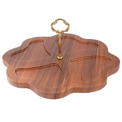 90029-135 Менажница на подставке 4 блюда 5пр керамика LR (х6)