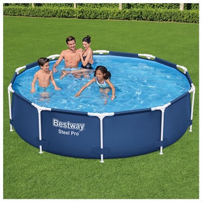 УЦЕНКА Бассейн каркасный Bestway Steel Pro 56677, 305×76 см