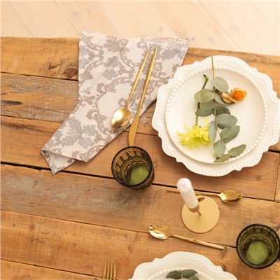 Набор салфеток «Этель» Classic, 30×40 см - 2 шт., 100% хлопок, рогожка 186 г/м²