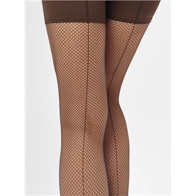 Minimi Чулки autoreg. MISTERY LINEA RETE Чулки (сетка со швом по ноге)