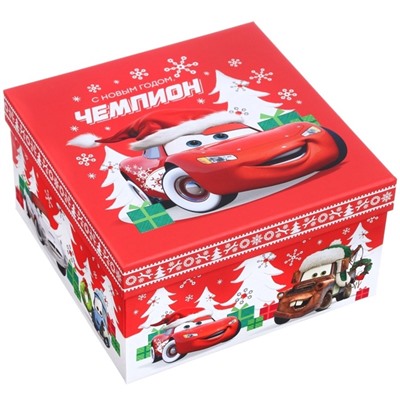 Набор коробок 5 в 1 «С Новым Годом!» 14×14×8.5 - 22×22×12.5 см