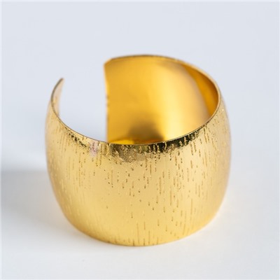 Набор салфеток с декоративными кольцами Beige pleasure, 40×40 см - 4 шт., 100% хлопок, саржа 190 г/м²