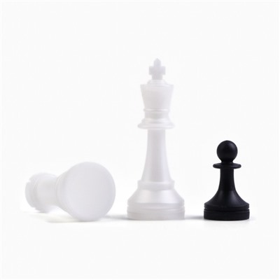 Шахматы большие гроссмейстерские, турнирные, 43×43 см, король 10.5 см, пешка 5 см