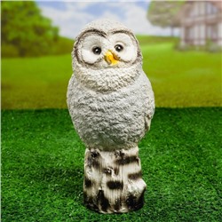 Садовая фигура из гипса «Сова на дереве», 26 см, МИКС