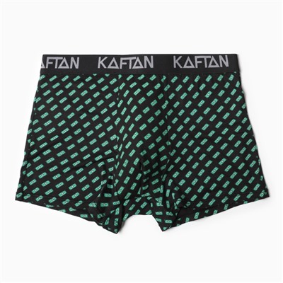 Трусы мужские боксеры KAFTAN «Деньги», цвет черный размер 56