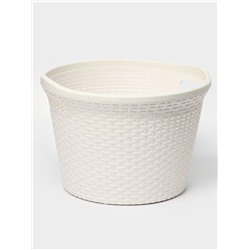 УЦЕНКА Корзина для белья б/крышки 32л 45х45х30см "Артлайн" круг, цвет МИКС