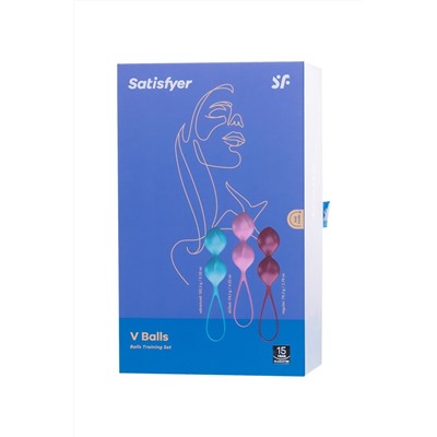 Набор из 3 двойных вагинальных шариков Satisfyer V Balls