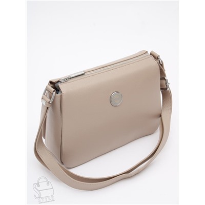 Сумка женская кожаная 0529C apricot Polina&Eiterou в Новосибирске