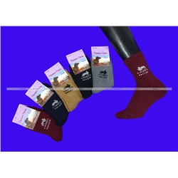 Термоноски женские внутри махра ВЕРБЛЮЖЬЯ шерсть с ангорой арт. 1958