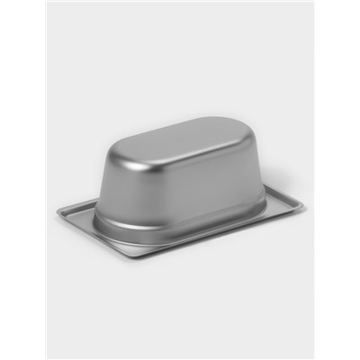 Гастроёмкость GN 1/9 Hanna Knövell, 65 мм, 176×108×65 мм, толщина 0.8 мм, нержавеющая сталь