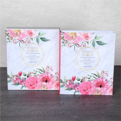 Фотоальбом 80 фото 10x15 Цветы / MX8207 /уп 48/
