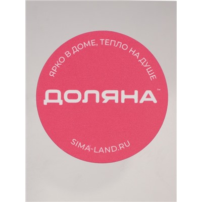 Подставка для бутылок Доляна «Бордо», коричневая