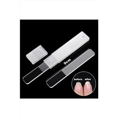 Kristaller Набор в пластиковом кейсе: нано-пилка для ног и стеклянная нано-пилочка для ногтей KRISTALLER, 1197728