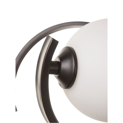 Бра настенный BayerLux Nadine, 1×10 Вт, GU10, черный, 37×16×32 см