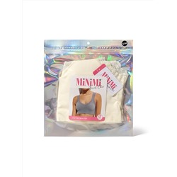 Minimi Топ Mi 1121S French Chic Майка "Топ" (кроп-топ на широких бретелях с вкладышами), PA