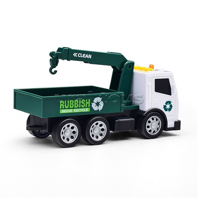 Машина "Кран" 1:32 (свет, звук) в коробке