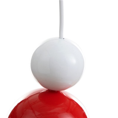 Светильник «Луиджи» LED 7 Вт 3000-6000К бело-красный 12×29-129 см