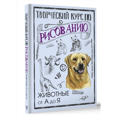АСТ Мистер Грей "Творческий курс по рисованию. Животные от А до Я"