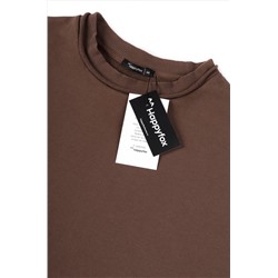 Женская футболка из футера Happyfox