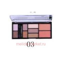 Farres cosmetic Тени для век  9 цветов, матовые тон 03 1106 (срок до 10.22)