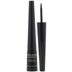 Revlon, Жидкая подводка Colorstay, оттенок 251 угольно-черный, 2,5 г
