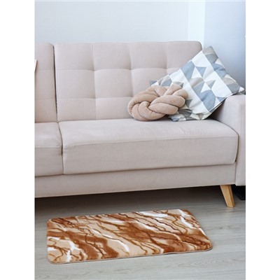 Коврик SAVANNA «Мечта», 50×80 см, бежевый