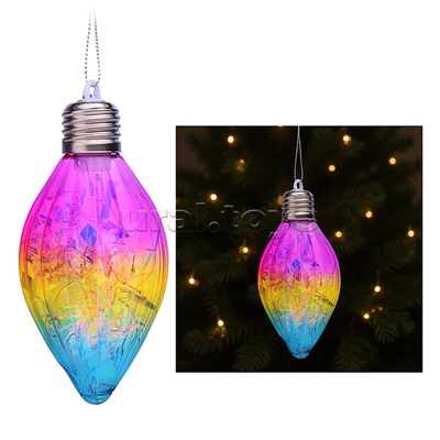 Новогоднее украшение "Разноцветные огни" (14,5см)