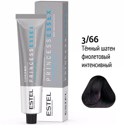 ЭстельPrincess ESSEX CHROME Крем-краска для волос 3/66 60 мл
