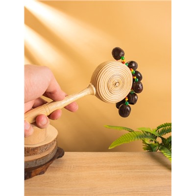 Сувенирный музыкальный инструмент «Маракас», 11×3×23 см