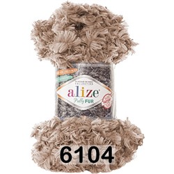 Пряжа Alize Puffy Fur