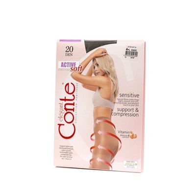 Колготки женские CONTE ACTIVE SOFT 20