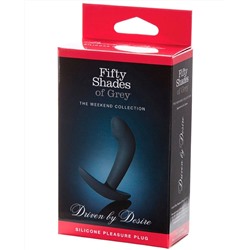 Анальная пробка Driven by Desire Silicone Butt Plug - 9 см.