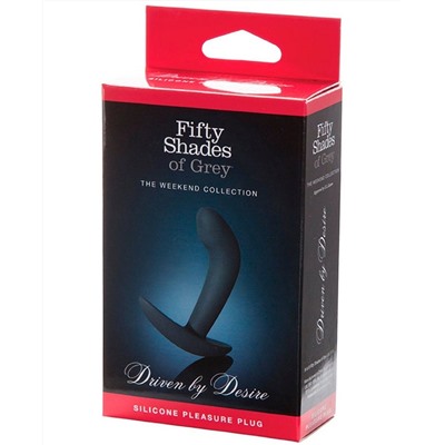 Анальная пробка Driven by Desire Silicone Butt Plug - 9 см.