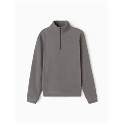 Джемпер флисовый мужской MINAKU: Fleece Soft, размер 44, графитовый