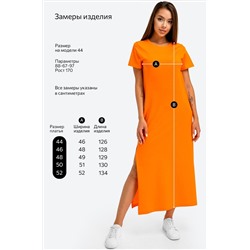 Однотонное женское платье-футболка Happyfox