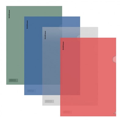 Папка-уголок (плотная)  А4 "Glossy Classic" 50155 ассорти ErichKrause